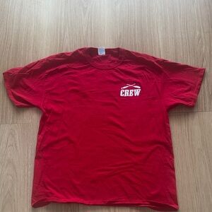 Red Men's women Crew Trader Joe’s Short Sleeve Tee new size XL unisex